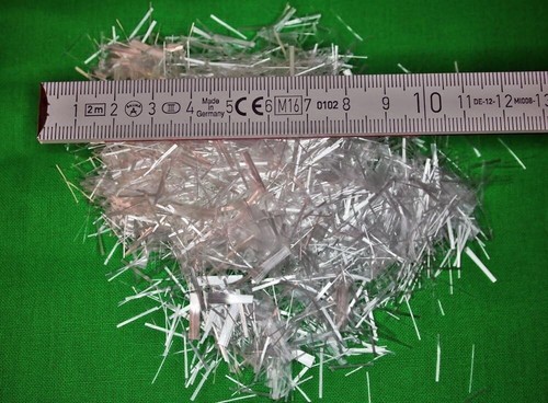 Estrich FASER 900 g für Beton Putz Gips 12 mm (Schwindriss-Schutz) - Bild 4 von 5