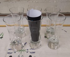 6 verres à bière au malt à whisky ADELSCOTT gradué 25 CL