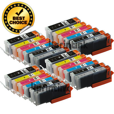 24pk PGI-250XL CLI-251XL Gray Ink Cartridge+Chip For Canon Pixma MG7120 MG6320