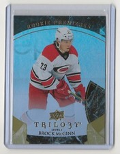 15-16 2015-16 Upper Deck Trilogy #111 Brock McGinn 448/999 Rookie Hurricanes