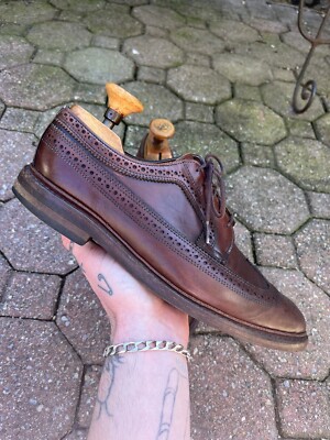 vtg Allen Edmonds MacNeil 2.0 Brown leather long wing tips vtg Allen Edmonds MacNeil 2.0 Brown leather long wing tips