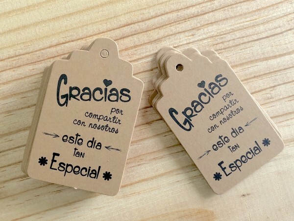 Tarjetas para Regalos detalles de Boda Comuniones Bautizo