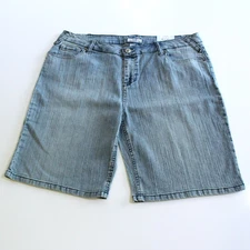 So Jr Women's Denim Bermuda Shorts Size 16 17