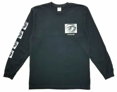 Supreme Long Sleeve T Small Box L S Tee XL Cotton Black Used Supreme Long Sleeve T Small Box L S Tee XL Cotton Black Used