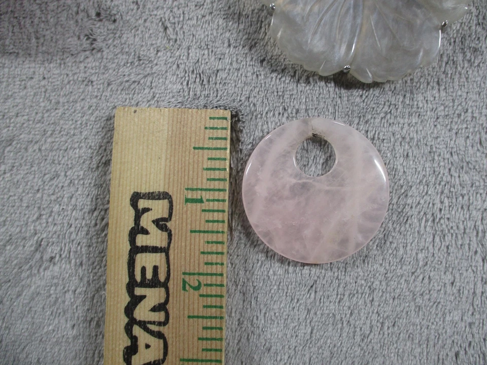 Broche Pin Floral Talbots Tono Plateado Estrás Centro y Colgante Rosa en Caja Foto 4 de 4