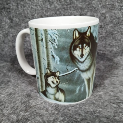 #ad #ad LINYI Alaska Siberian Husky Dog Coffee Mug NEW $12.00