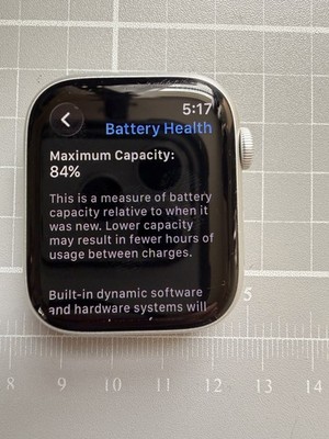Apple Watch Series 8 45mm Aluminum Case, GPS, WiFi, Bluetooth, Silver