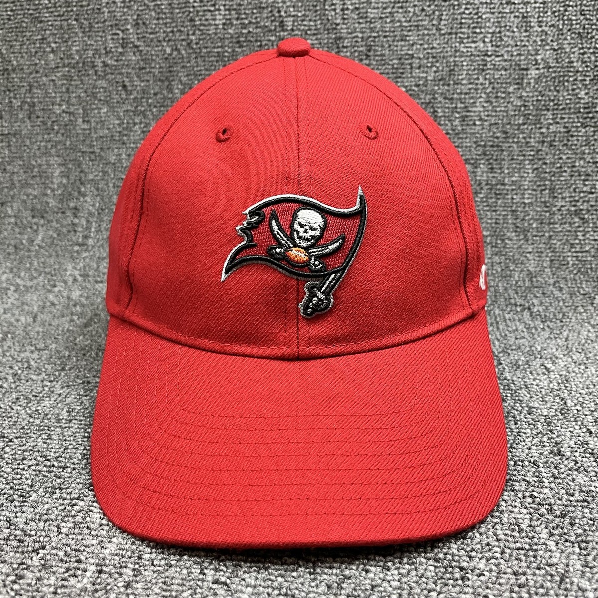 Tampa Bay Buccaneers '47 Brand MVP Red Snapback Hat NFL Curved Brim Cap