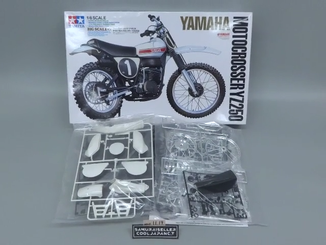 TAMIYA 1/6 YAMAHA MOTOCROSSER YZ250 BIG SCALE SERIES NO.36 Japan