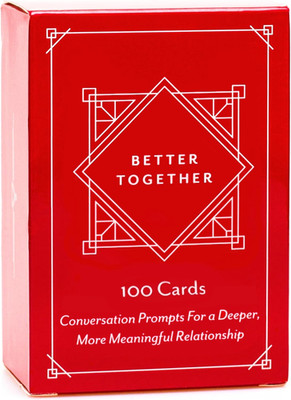 Couples Conversation Cards Game   100 Romantic & Deep Questions for Date Night  