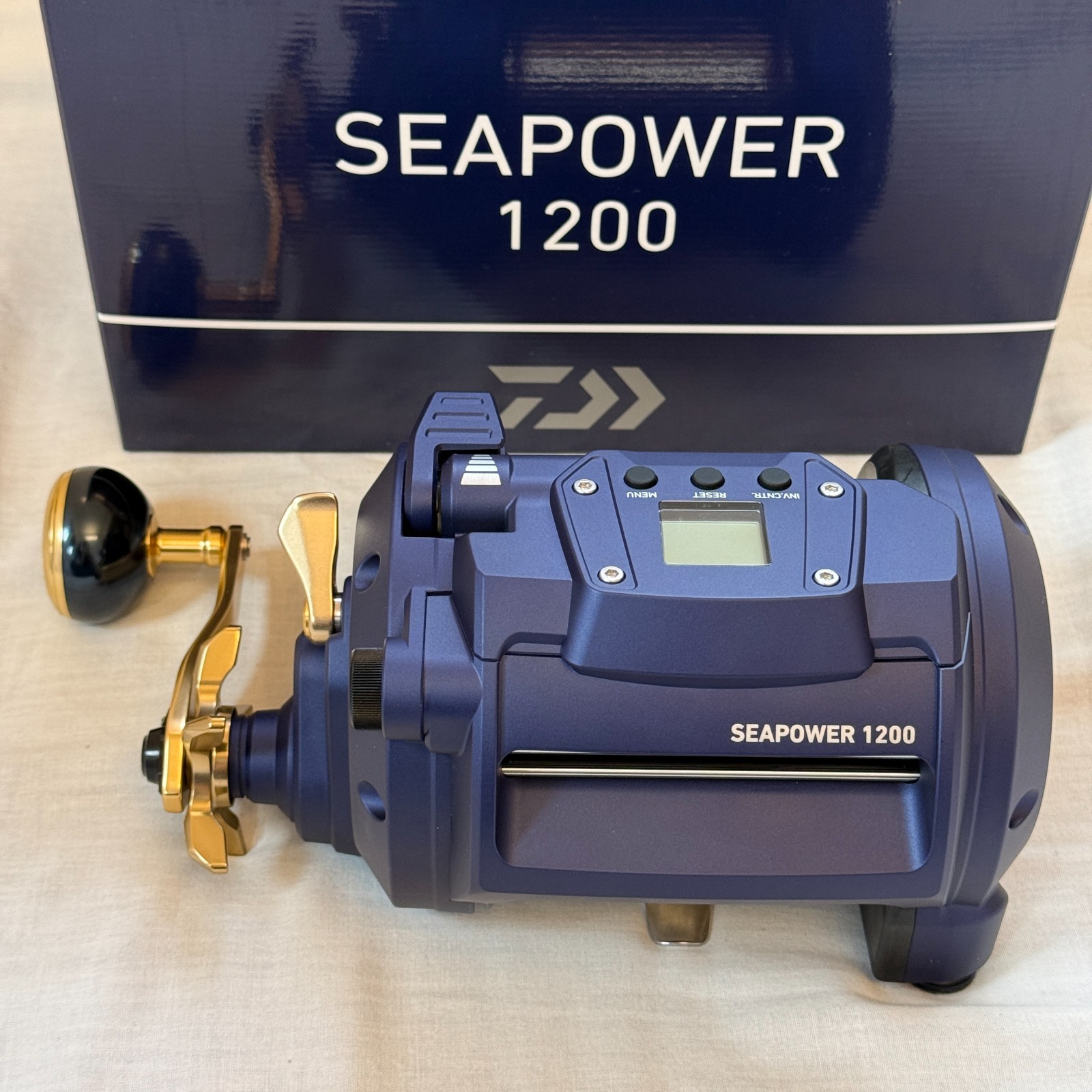 Daiwa 23 SEAPOWER 1200 Electric Fishing Reel 9 Languages Eng