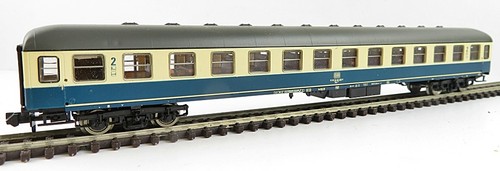 N / 1:160 Roco 24495, Schnellzugwagen 2.Kl Ozeanblau-Beige DB Ep:IV, KKK, TOP! | Zustand: Gebraucht