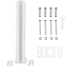 12 Inch Street Light Pole Solar Light Extension Mounting Arm for Outdoor Pole