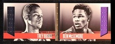 2013 Preferred One on Rivalry Memorabilia Booklet Trey Burke Ben McLemore 2d0