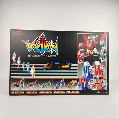 Voltron 40th Anniversary Collector's Set Die-Cast Light-Up Sound Base NEW