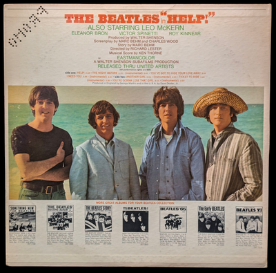 The Beatles – Help! MAS-2386, Mono, 1st Scranton Pressing, PROMO