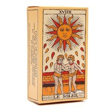 French Tarot de Marseille 78 Card Deck with Instruction Booklet Classic Edition