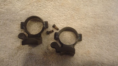 Leupold scope bases 1" rings NR