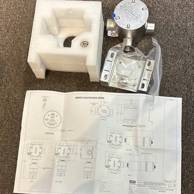 MSA JB 5000 Remote Junction Box for Flow Meter Sensor, 3/4'' NPT