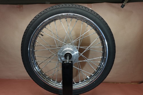 1996-2003 Harley Sportster XL883C XL 883 Front METZELER Tire Rim Wheel 90/90-21 - Picture 10 of 14