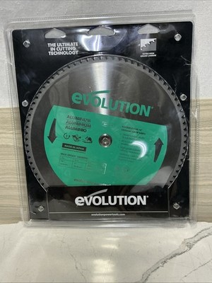 Evolution Power Tools Circular Saw Blade Carbide 14'' 80-Tooth Aluminum *READ*