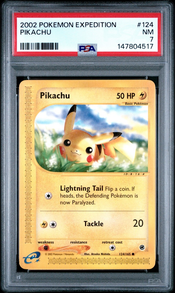 2002 POKEMON EXPEDITION #124 PIKACHU PSA 7 | eBay