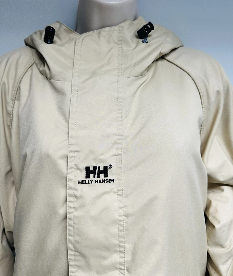 Chaqueta Abrigo Bolsillo Helly Hansen Para Hombre Pequeña Beige/Tostado Con Capucha Helly Tech Acolchada Foto 4 de 4