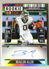 Contenders Football Rookie Ticket Autographs Visual History: 1998-2017 38