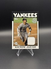2021 Topps - 1986 Topps Baseball Relics Aaron Judge #86R-AJ (MEM)