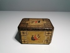 Vintage Eduscho Kaffeedose Bremen Kaffee Tee Kakao Blechdose ca. 1940er Dose 