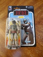 Star Wars Boba Fett Black Series ROTJ 40th Anniversary 1 12 Retro Carded Hasbro