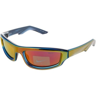 Nike Men's Sunglasses Total Orange Mirror Plastic Frame LUCENT FLASH EV24050 891