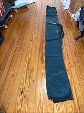 LL BEAN Ski Tote Bag Duffel Carry Case Blue Black Made USA 86 Inches 214 cm