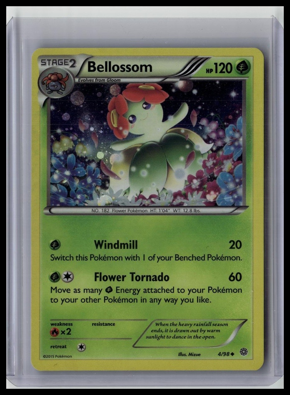 Bellossom - XY - Ancient Origins 4/98 Uncommon Cosmos Holo Pokemon TCG