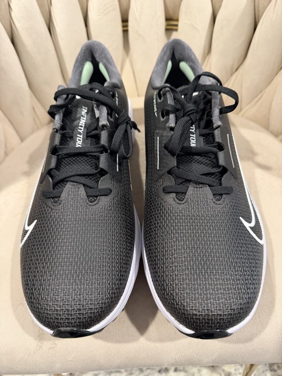 Nike Air Zoom Infinity Tour% 2 Golf Shoes Men Sz 14 Black White