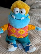 Vtg Eden Wimzies House Horace Bean Bag Friend Plush 9" Doll Toy 1990s Cinar
