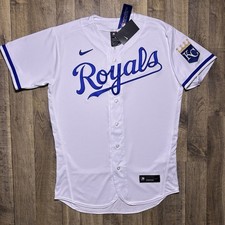 NWT Kansas City Royals Nike Authentic Elite Home Baseball Jersey Men’s 44/L $355