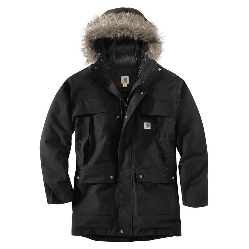 Chaqueta parka Carhartt Quick Duck Sawtooth para hombre Foto 2 de 3