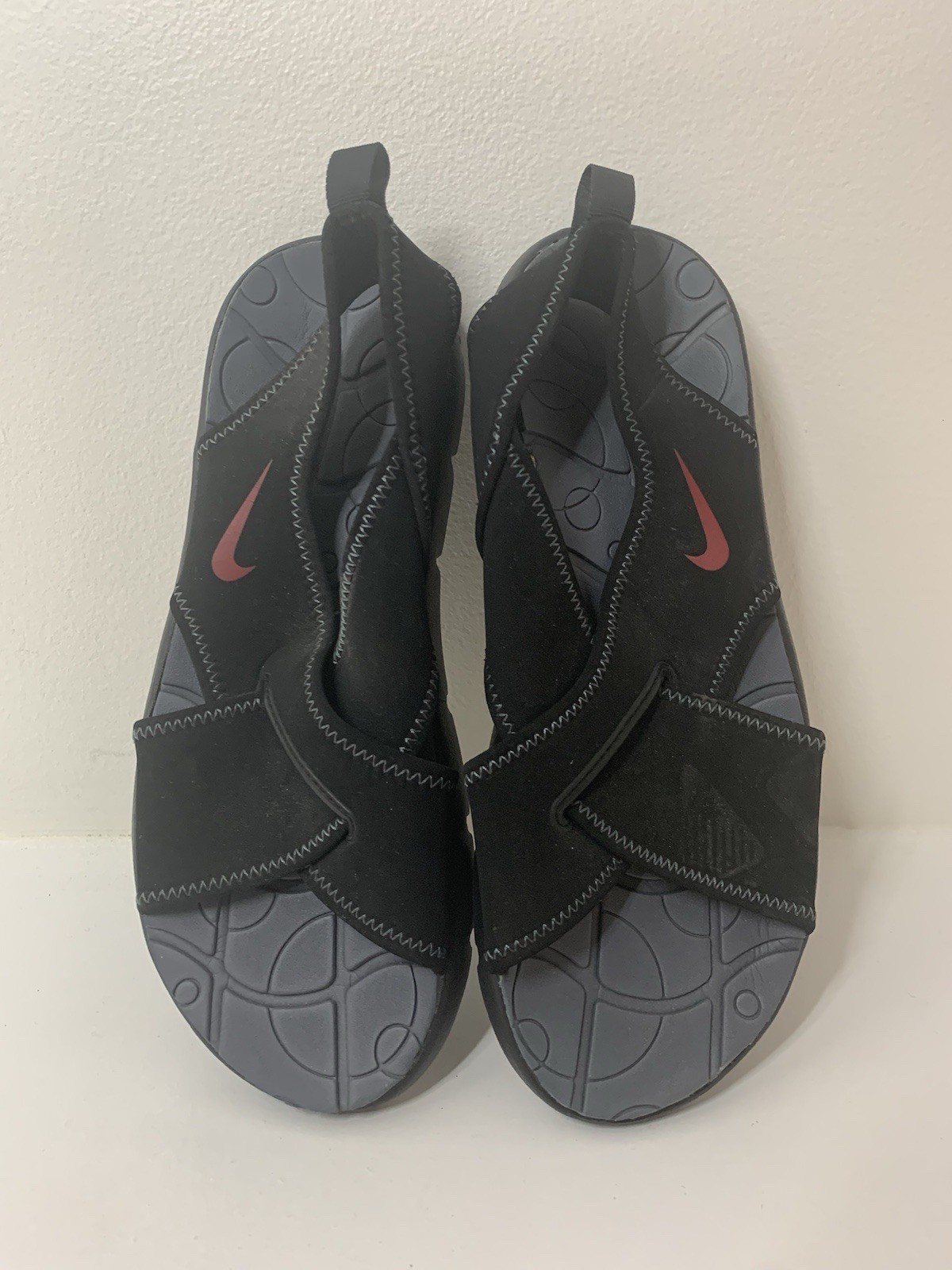 Nike Comfort Women Sz 5 Sports Shoe Black Sandal Nike Comfort Slide Flip Flop