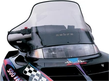 Powermadd Cobra Windshield Mid 15.5" Smoke/Black Fade #11330 Polaris
