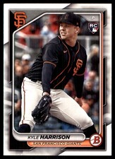 Kyle Harrison 2024 Bowman #11 Giants MLB READ FREE SHIPPING AutographDen