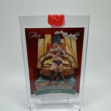 CM Punk 2024 Panini Three Count WWE #13 Downtown SSP