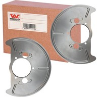 2X VAN Wezel Spritzblech Bremsscheibe Vorne Passend FüR VW Transporter T3