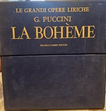 Le Grandi Opere Liriche G. Puccini La Boheme Fabbri Editori Box 4 Lp