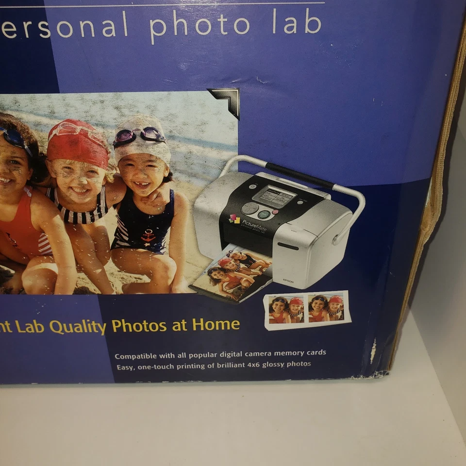 Epson PictureMate Personal Photo Lab Picture Printer Home Office Portable B271A - Image 2 of 4