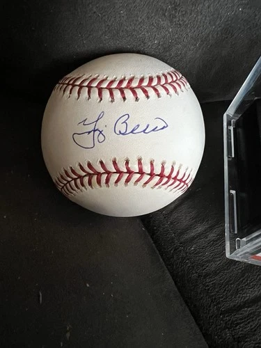 Yogi Berra Signed Baseball PSA DNA Autographed American League Yankees HOF