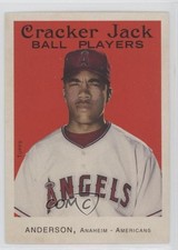 2004 Topps Cracker Jack Garret Anderson #4 xz4