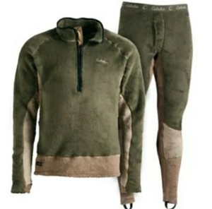 Cabela's Stand Hunter Polartec Thermal Pro Base Top & Bottom Set Medium / Large