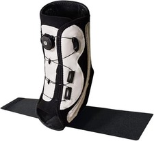 Adjustable Foot Drop Orthosis Ankle Brace with Splint Support Stabilizer Stra...