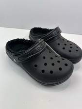 Crocs Women  s 6/Men  s 4 Classic Lined Clogs Black SKU149